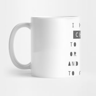 Go hard or go home Mug